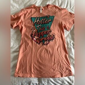 Hotter than a pepper sprout shirt